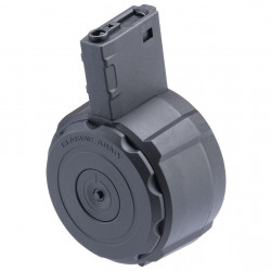 Classic Army M4 Drum Magazine with Auto Winding (1100 BBs)