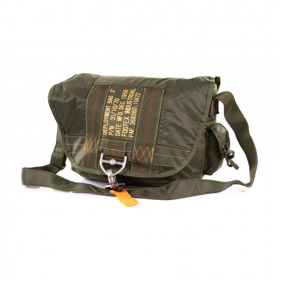 Pilot bag Green Para bag 3 30 x 12 x 23 cm