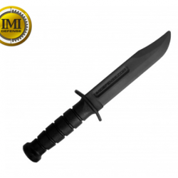 Rubber Training Knife IMI Black