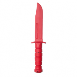 Rubber Training Knife IMI Red