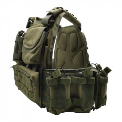 Swiss Arms combat vest heavy - OD