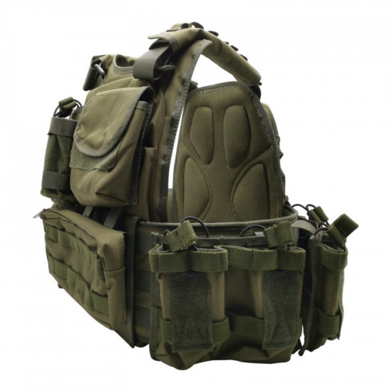 Swiss Arms combat vest heavy - OD